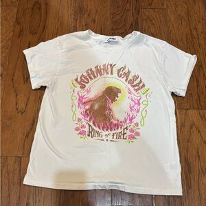 Daydreamer Johnny Cash Ring of Fire Graphic Tee Size M